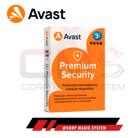 ANTIVIRUS AVAST 3USERS PC PREMIUM SECURITY