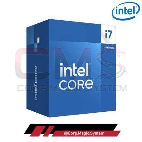 INTEL® CORE™ I7 14700F LGA1700 2.1GHZ/5.4GHZ, 33MB CACHE, 20 NÚCLEOS / SIN GRÁFICO