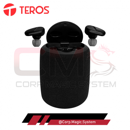 PARLANTE Y AUDIFONOS INALAMBRICOS 2 EN 1 TEROS TE-6033N