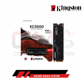 KINGSTON KC3000 512GB M.2 PCIE 4.0 NVME 7000MB/S
