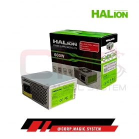HALION MICRO ATX 600W DOBLE BOBINA