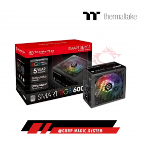 THERMALTAKE 600W 80PLUS WHITE SMART RGB