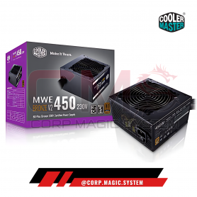 COOLER MASTER MWE 450W WHITE 80 PLUS
