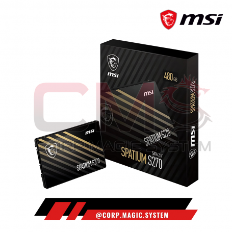 MSI SPATIUM S270 480GB SATA 2.5" L/500MB E/400MB