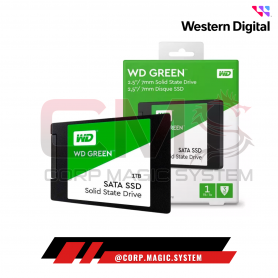 WESTERN DIGITAL GREEN 1TB SSD SATA 545MB/S