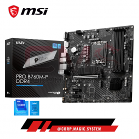 MSI PRO B760M-P 4xDDR4 2xM.2 INTEL LGA1700 1xTIPOC HDMI/VGA/DP