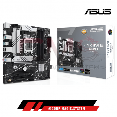 ASUS B760M-A CSM PRIME 4xDDR5 2xM.2 INTEL LGA1700 HDMI/HDMI/DP