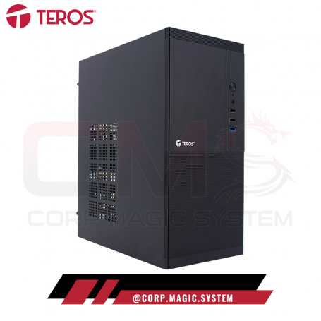 CASE TEROS MICRO TE-1033S 250W NEGRO 1FAN