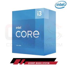 INTEL® CORE™ I3 14100 LGA1700 3.5GHZ/4,7GHZ, 12MB CACHE, 4 NÚCLEOS / GRÁFICO INTEGRADO