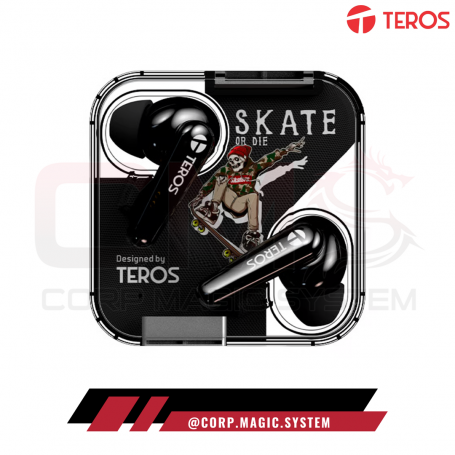 AUDIFONOS INALAMBRICOS TEROS TE-8072 NEGRO