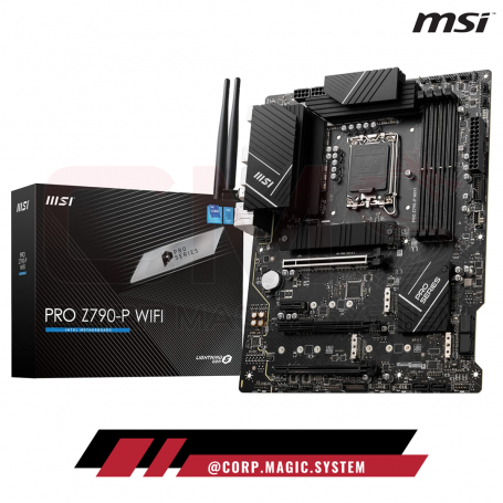 PLACA MSI PRO Z790-P WIFI INTEL LIGHTNING GEN 5 WIFI/BLUETOOTH 4xDDR5 3xM.2 1xTC HDMI/DP