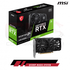 MSI RTX 3050 GEFORCE VENTUS 2X 6GB GDDR6 OC EDITION NVIDIA 2xFAN HDMI/HDMI/DP