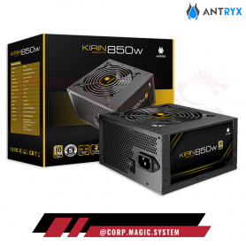FUENTE DE PODER ANTRYX 850W KIRIN GOLD LITE 80PLUS GOLD