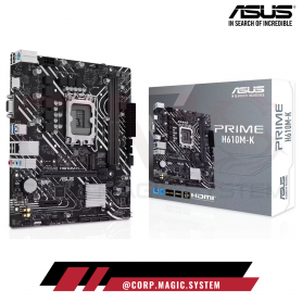 ASUS PRIME H610M-K 2xDDR5 1xM.2 INTEL LGA1700 HDMI/VGA