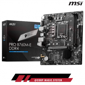 PLACA MSI PRO B760M-E DDR4 INTEL LGA1700 2xDDR4 1xM.2 HDMI/VGA