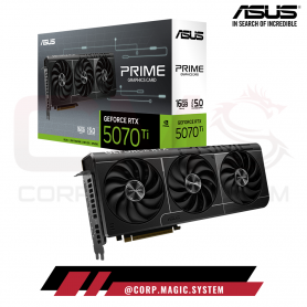 ASUS PRIME 5070TI GEFORCE RTX 3FANS 16GB GDDR7 OC PCIE5.0 NVIDIA DP/DP/DP/HDMI