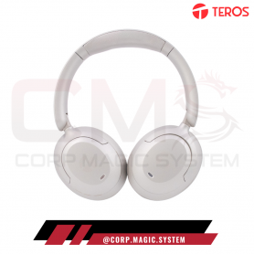 AUDIFONOS TEROS ANC INALAMBRICOS BLANCOS TE-8038NE MICROFONO
