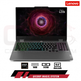 LENOVO LOQ 15AHP10 IA AMD RYZEN 7 250, RAM 16GB DDR5, SSD 512GB M.2 NVM, RTX 5050 8GB, 15.6" FHD 144HZ