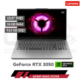 LENOVO LOQ 15ARP10E AMD RYZEN 7 7735HS, RAM 16GB DDR5, SSD 512GB M.2 NVM, RTX 3050 6GB, 15.6" FHD 144HZ