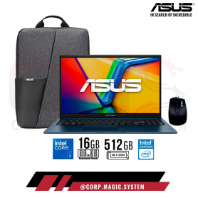 ASUS VIVOBOOK X1504V INTEL® CORE™ 5 120U | RAM 16GB DDR5 | SSD 512GB M.2 NVM | 15.6" FHD