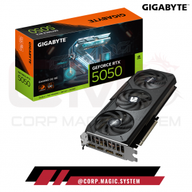 GIGABYTE GEFORCE RTX 5050 8GB GDDR6 3X FANS NVIDIA GAMING OC HDMI/HDMI/DP/DP 128-BIT