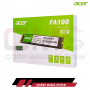 ACER 256GB FA100 PCIE GEN3 X4 M.2 SSD RS3300MB/S WS2700MB/S