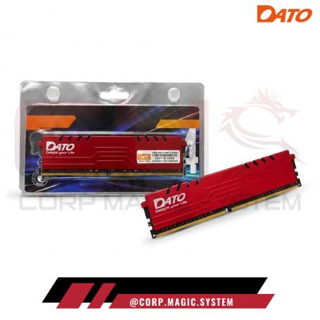 MEMORIA RAM DATO 8GB 3200MHZ DDR4 U-DIMM RED