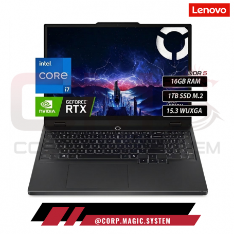 LENOVO LEGION 5 15IRX10 INTEL® CORE™ I7 13650HX | RAM 16GB | SSD 1TB M.2 NVM | RTX 5060 8GB | 15.3" WUXGA 165HZ