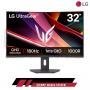 MONITOR LG 32" G6 ULTRAGEAR 32G600A-B CURVO PANEL VA 2K QHD 180HZ 1MS HDMI/HDMI/DP