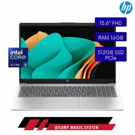 HP 15-FD2361LA INTEL® CORE™ ULTRA 5 225U | RAM 16GB DDR5 | SSD 512GB M.2 NVM | PANTALLA 15.6" FHD