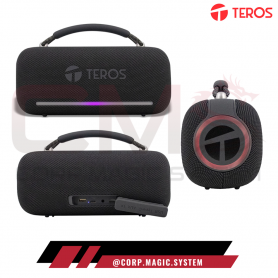 PARLANTE TEROS VB-6049BK RGB INALAMBRICO