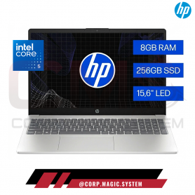 HP 15-FD1258LA INTEL® CORE™ 5 120U | RAM 8GB | SSD 256GB M.2 NVM | PANTALLA 15.6" LED
